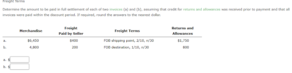 solved-freight-terms-determine-the-amount-to-be-paid-in-full-chegg