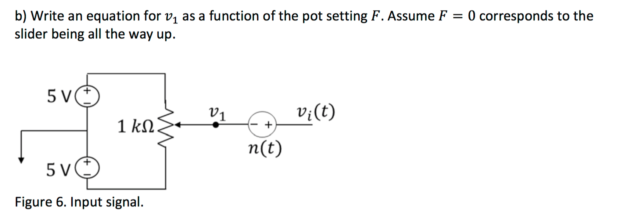 Solved Write an equation for nu_1 as a function of the pot | Chegg.com