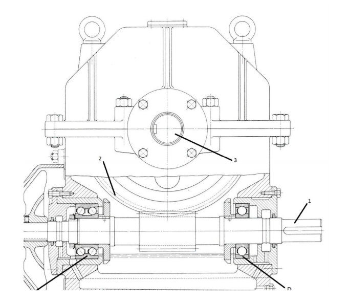 Figure 1 shows a worm gear. In the lower part of the | Chegg.com