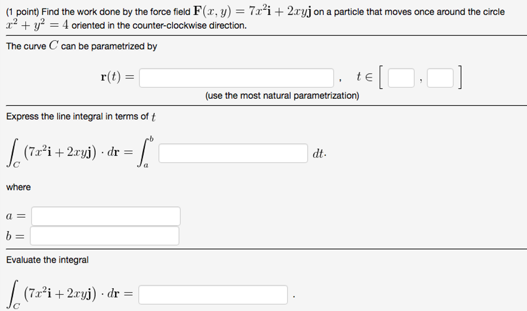 solved-find-the-work-done-by-the-force-field-f-x-y-7x-2-chegg