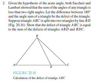 Solved Given The Hypothesis Of The Acute Angle, Both 