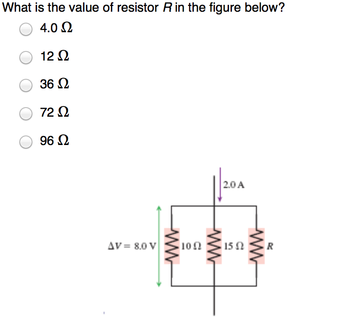 What Is The Value Of Resistor R In The Figure