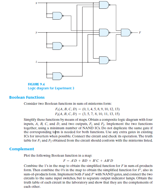 Solved 1. Draw the logic diagram for each circuit listed | Chegg.com