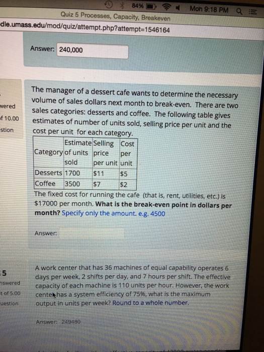 Solved The manager of a dessert cafe wants to determine the | Chegg.com