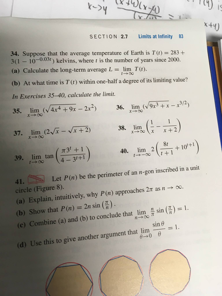 Solved Suppose that the average temperature of Earth is T(t) | Chegg.com