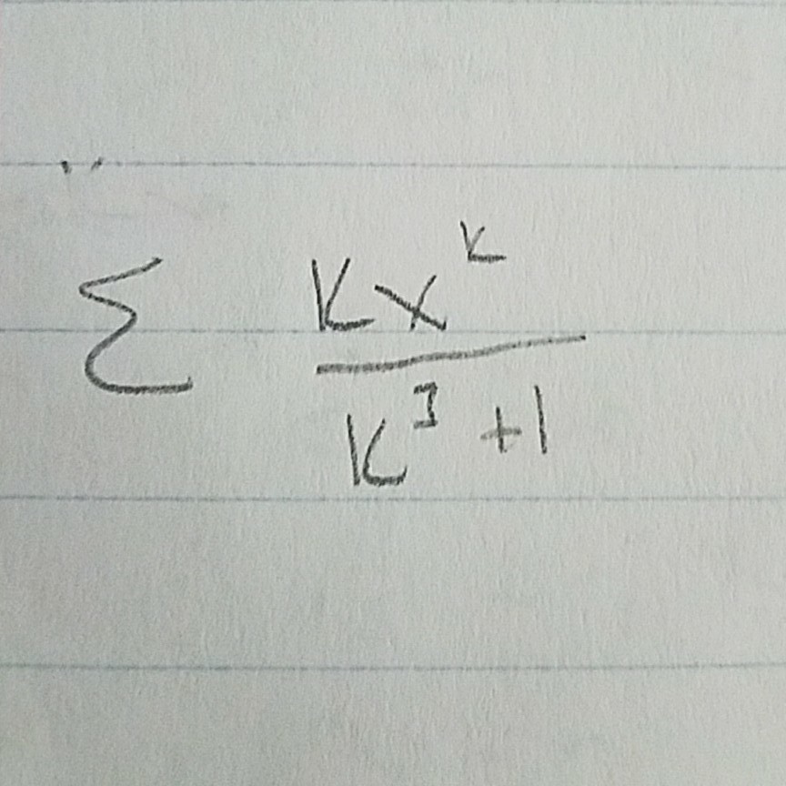 radius and interval of convergence ratio test