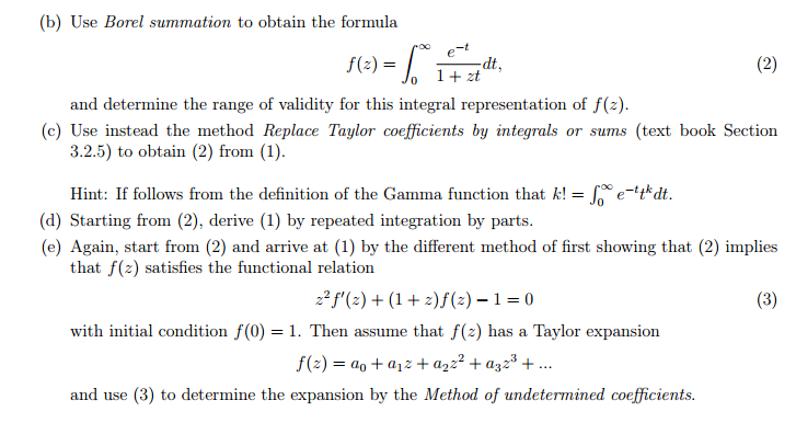 Solved 3. (a) Determine the radius of convergence of the | Chegg.com