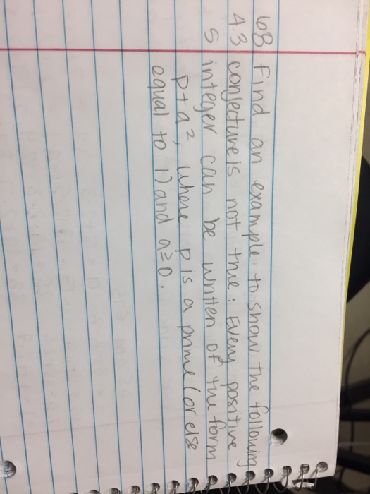 Solved Find an example to show the following conjecture is | Chegg.com