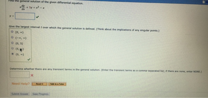 Solved Find the general solution of the given differential | Chegg.com