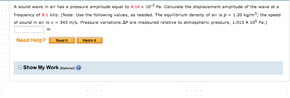 solved-a-sound-wave-in-air-has-a-pressure-amplitude-equal-to-chegg