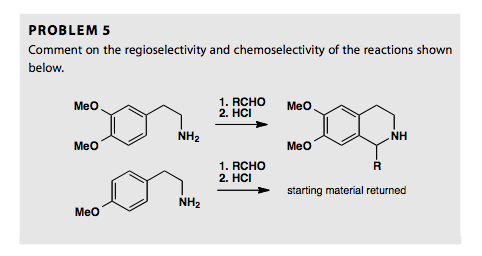 Solved Comment On The Regioselectivity And Chemoselectivity | Chegg.com