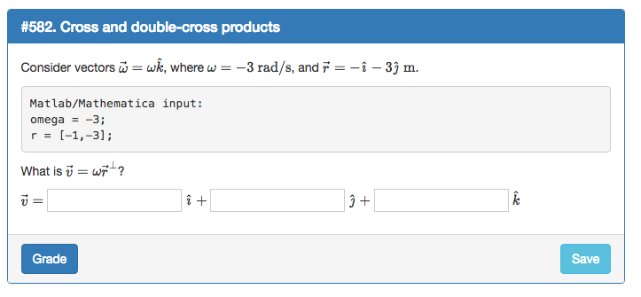 Solved Consider vectors ω→=ωk^, where ω=−3 rad/s, and | Chegg.com