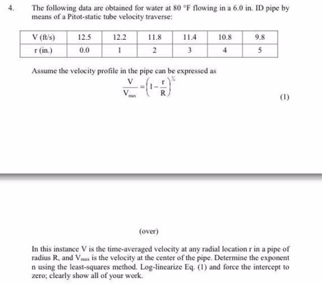 the-following-data-are-obtained-for-water-at-80-chegg