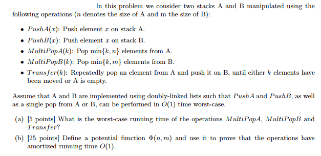 pdf stacks problems