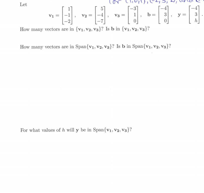 Solved Let How many vectors are in (vi, V2, vs)? How many | Chegg.com