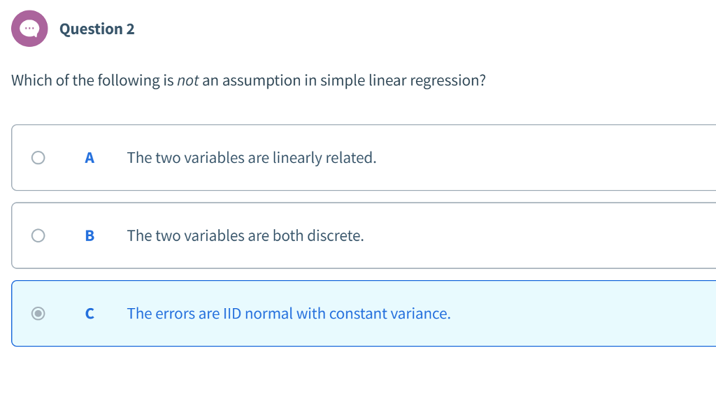 Solved Question 2 Which of the following is not an Chegg com