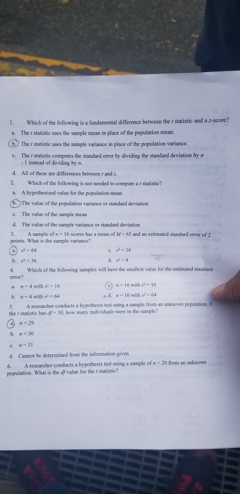 Solved 1. Which of the following is a fundamental difference | Chegg.com