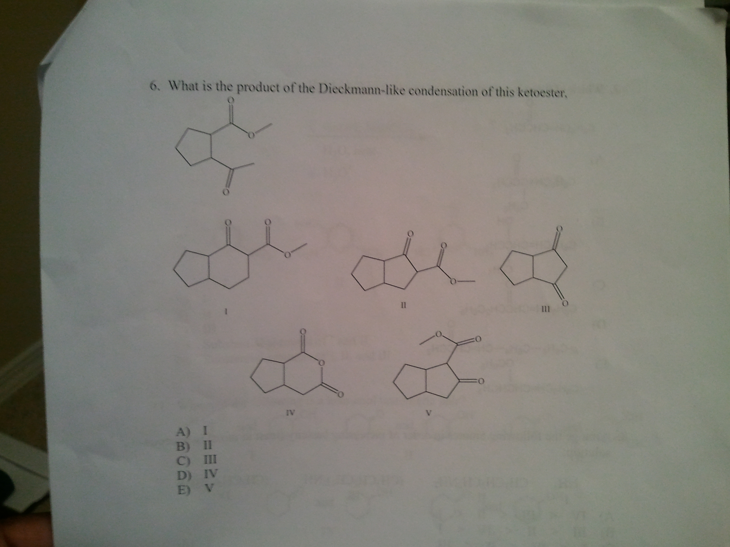 Solved What is the product of the Dieckmann-like | Chegg.com