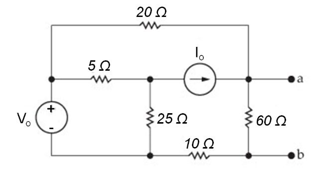 Solved 1. Consider the circuit shown below and assume Vo is | Chegg.com