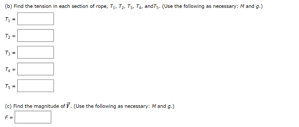 Solved An object of mass M is held in place by an applied | Chegg.com