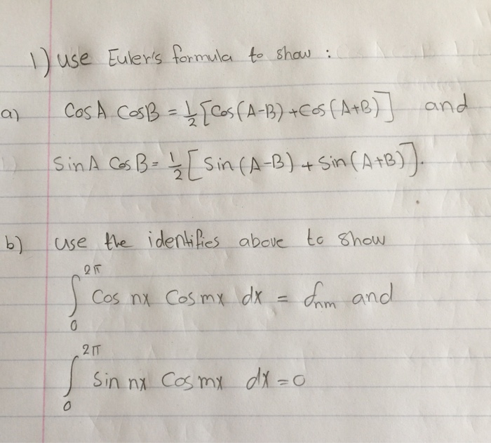 solved-use-euler-s-formula-to-show-cosa-cosb-1-2-cos-a-chegg