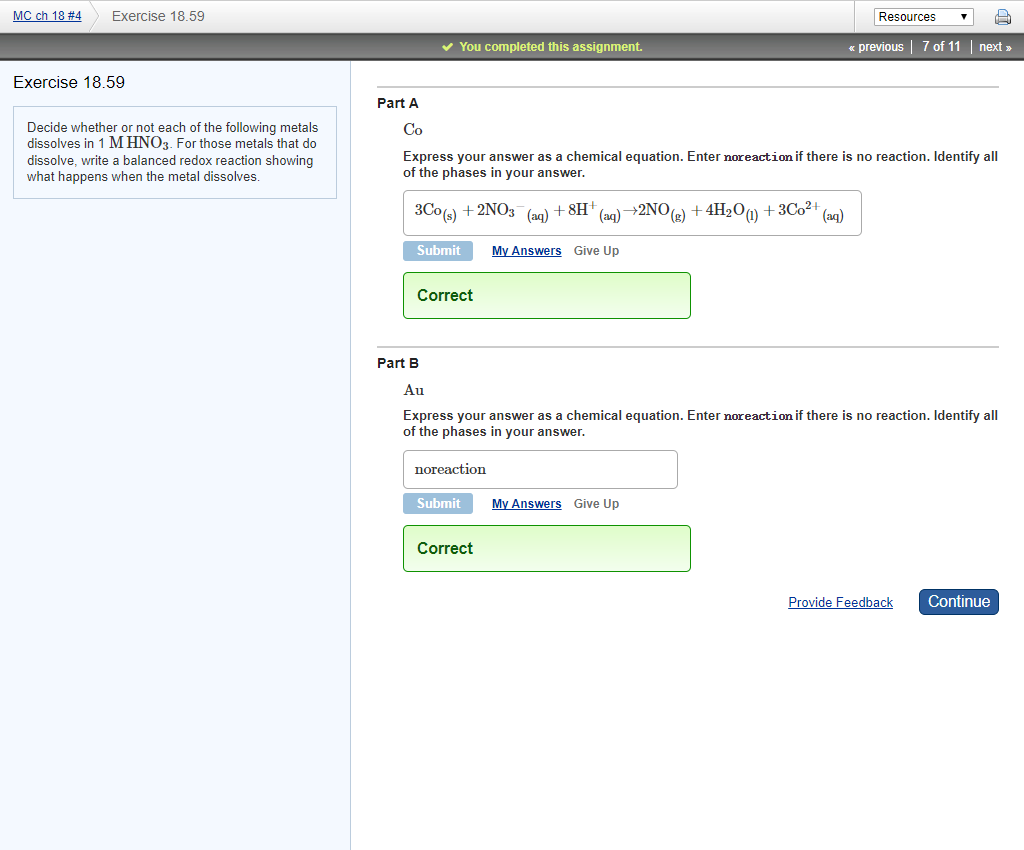 Solved Why We Look At The Potential Of H In The Reaction Chegg