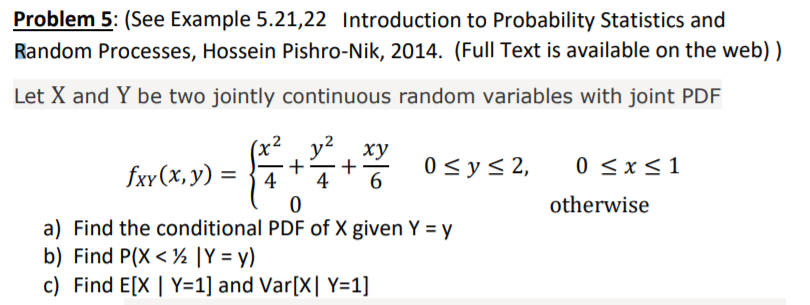 Introduction To Probability Statistics And Random Processes Pdf