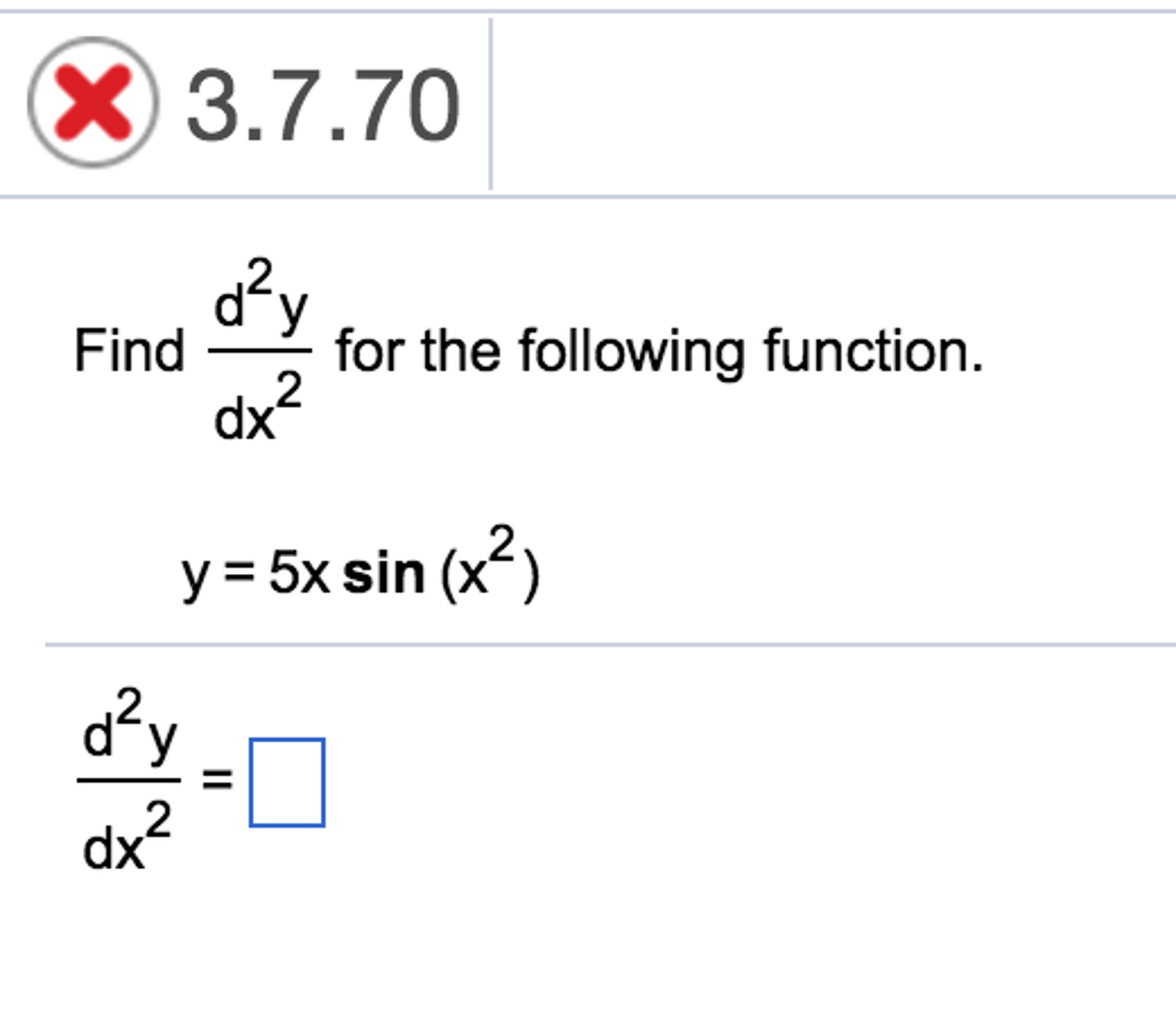 solved-find-d-2y-dx-2-for-the-following-function-y-5x-sin-chegg