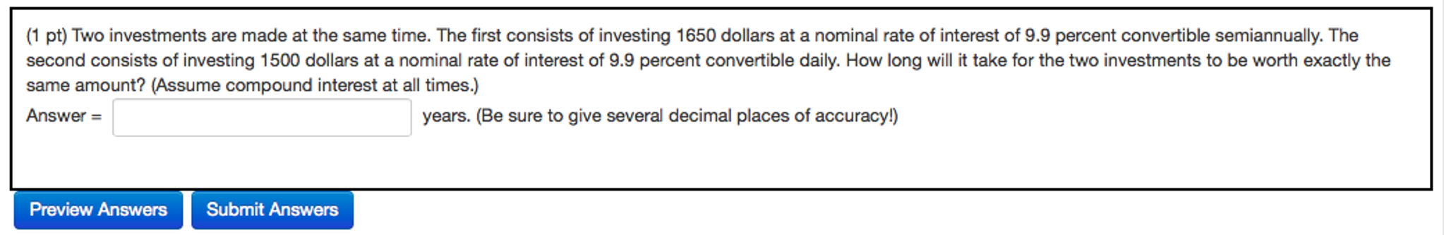 solved-two-investments-are-made-at-the-same-time-the-first-chegg