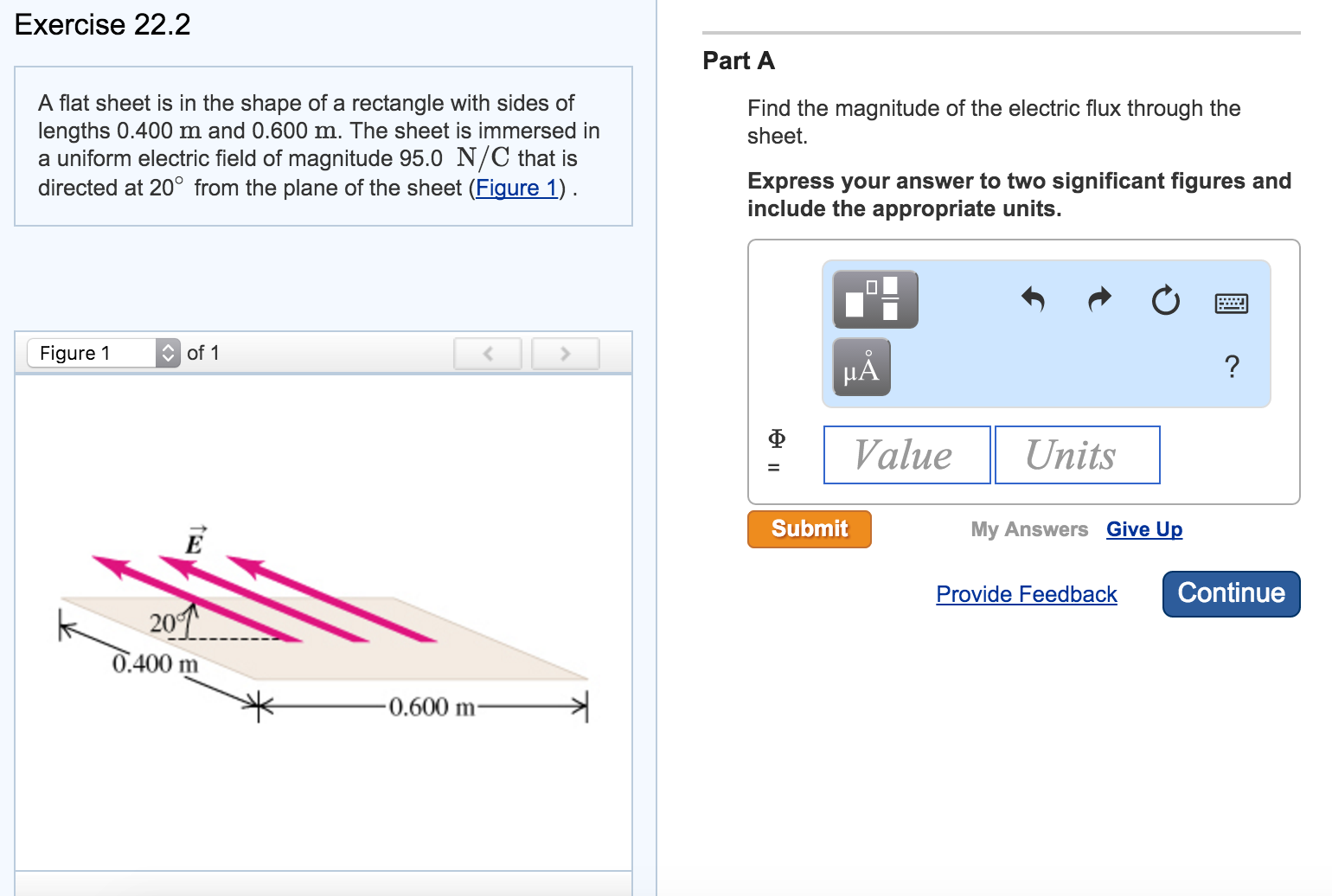 Solved A flat sheet is in the shape of a rectangle with