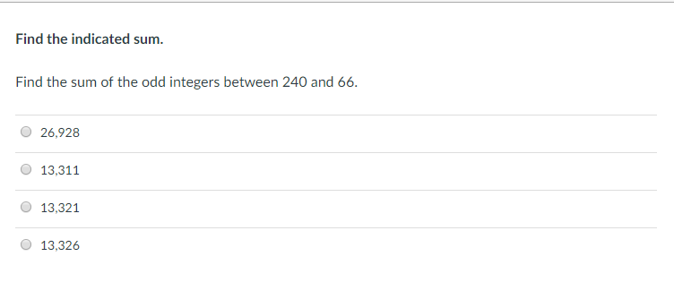 find the sum of odd integers between 0 and 50