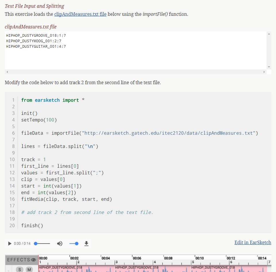 Solved Text File Input and Splitting This exercise loads the | Chegg.com