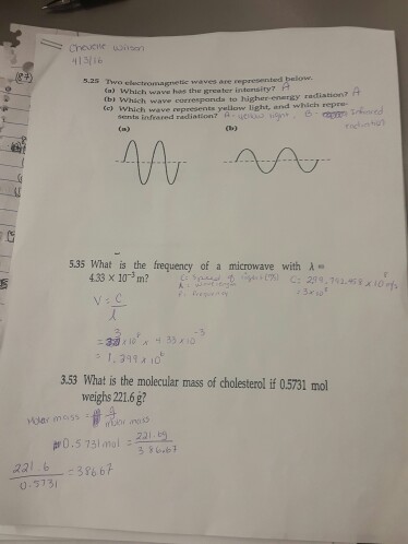 Solved 11316 Two Electromagnetic Waves Are Represen (a) | Chegg.com