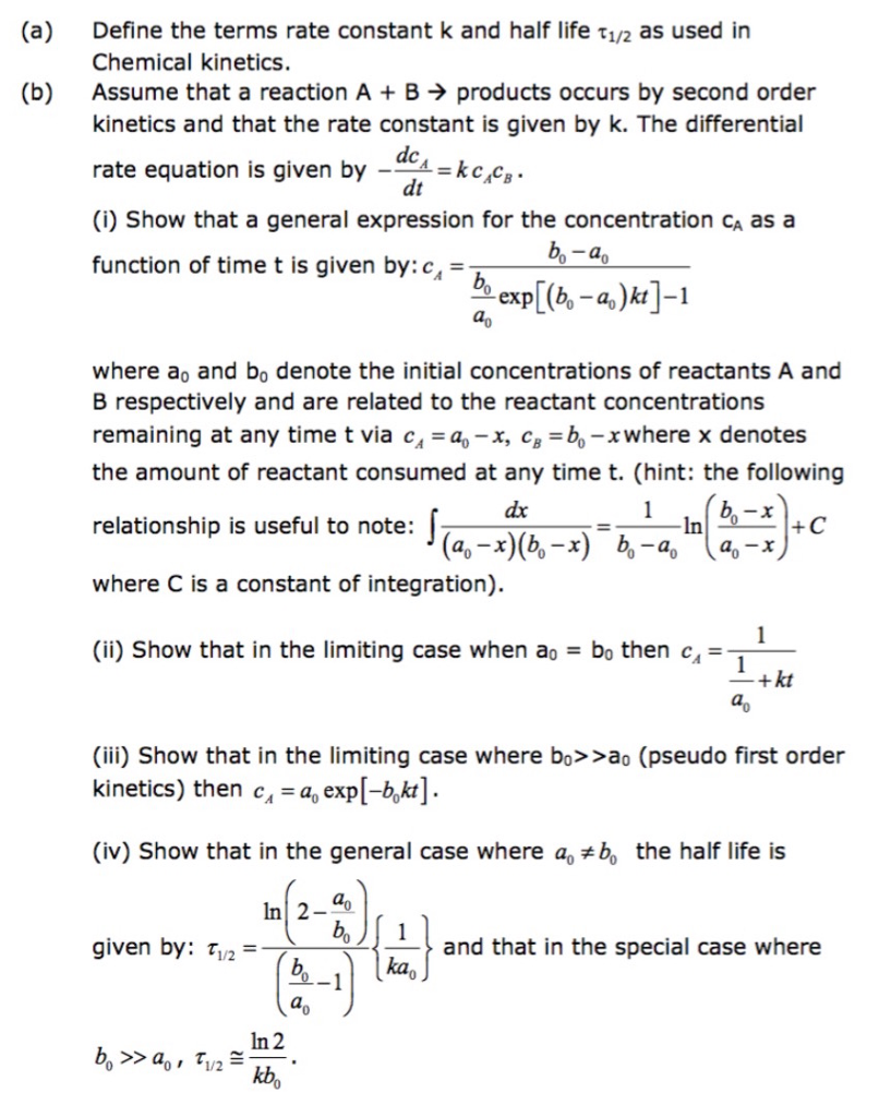 how-to-find-rate-constant-from-half-life