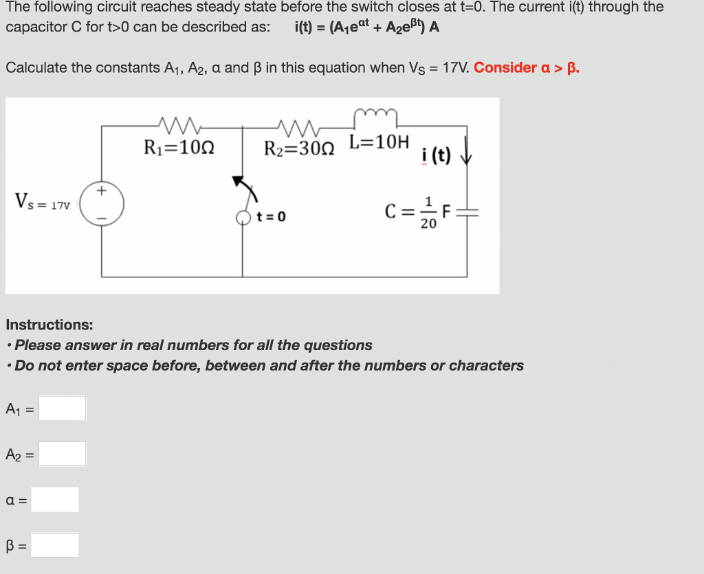 solved-the-following-circuit-reaches-steady-state-before-the-chegg