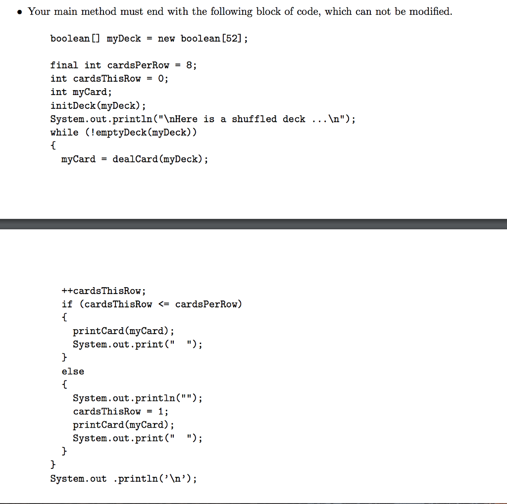Solved Program Specification: You are to develop a program | Chegg.com