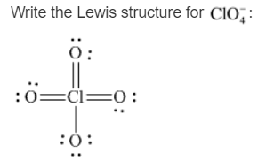 Solved Write the Lewis structure for CIo: O: | Chegg.com