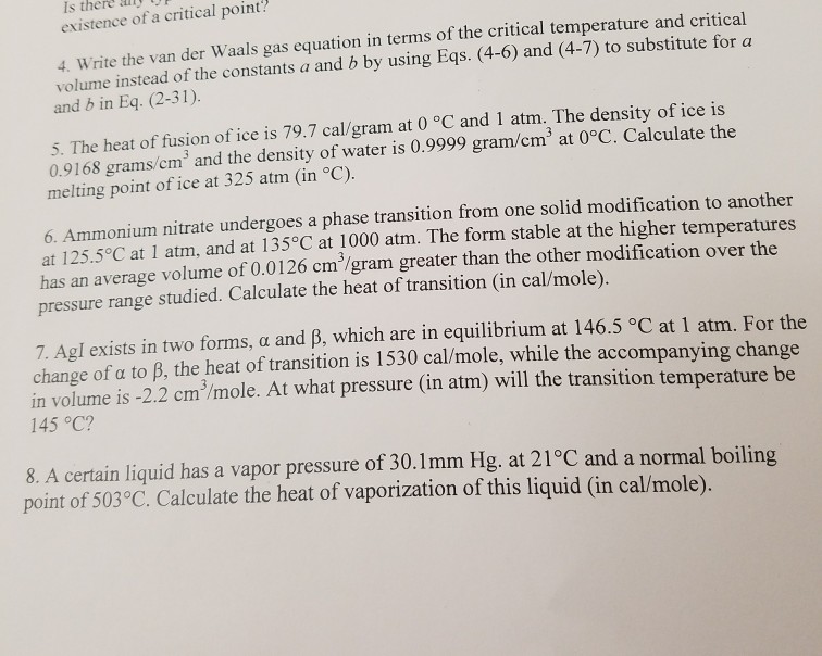 Solved Is there an existence of a critical point 4. Write Chegg