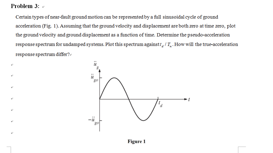 Solved This Is A Problem In The Dynamics Of Structures | Chegg.com