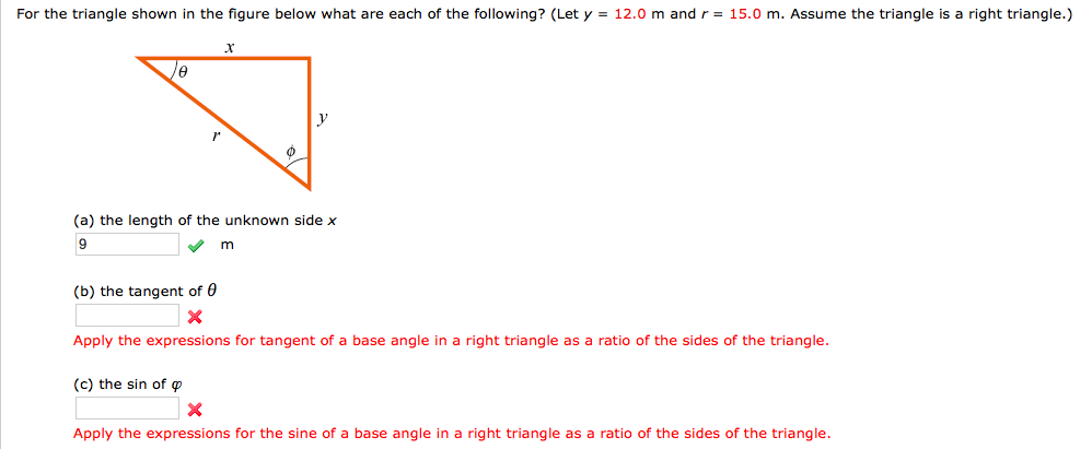 Solved Solve The Right Triangle Shown In The Figure Below Cheggcom Images