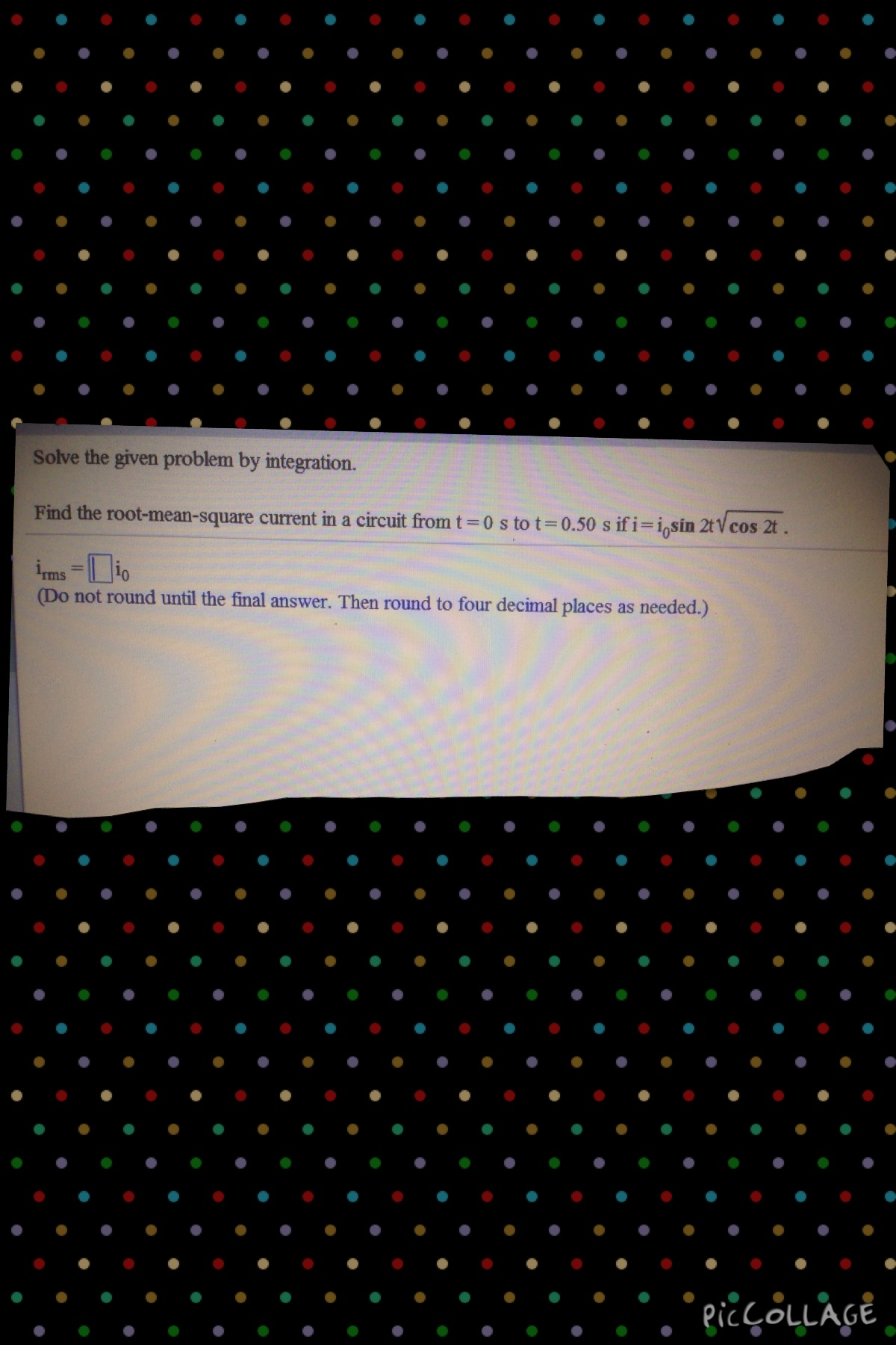Solved solve the given problem by integration find the chegg