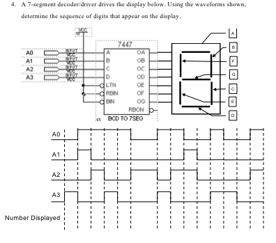 Solved When a 11 Kill is on the output of the decoding | Chegg.com