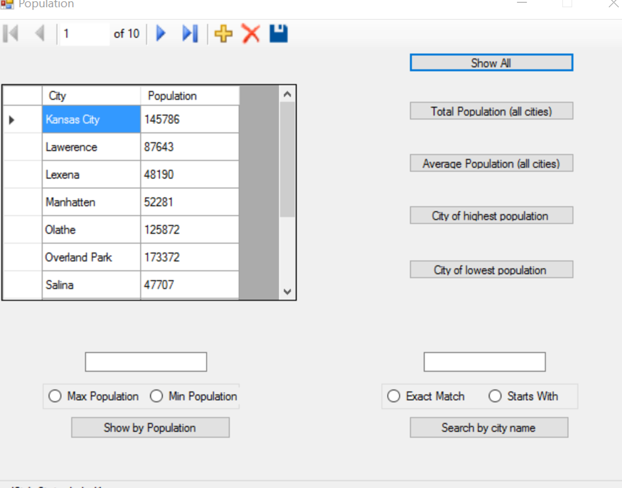 Solved In C#, How Would I Search A Database For: A) A | Chegg.com