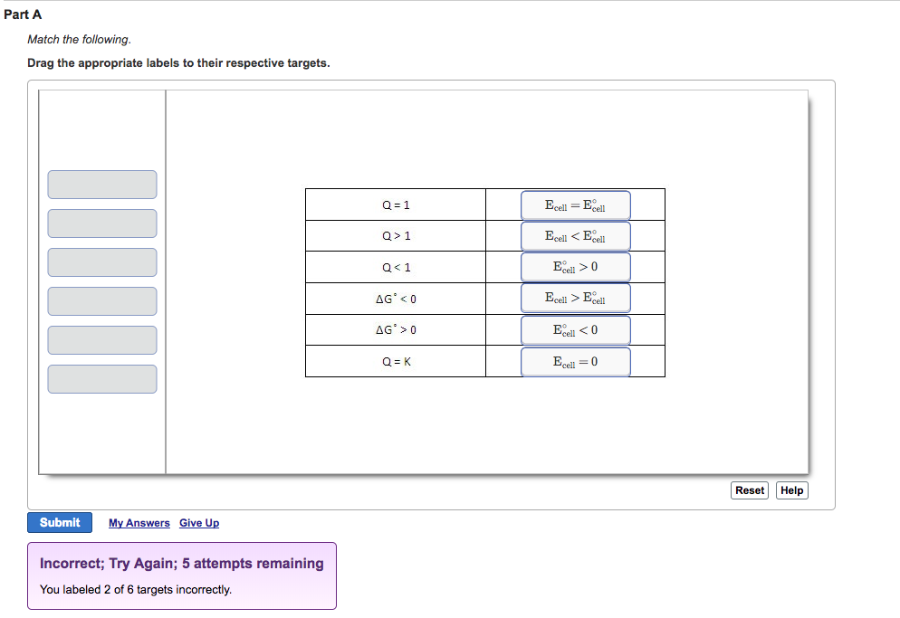 Solved Part A Match the following. Drag the appropriate | Chegg.com