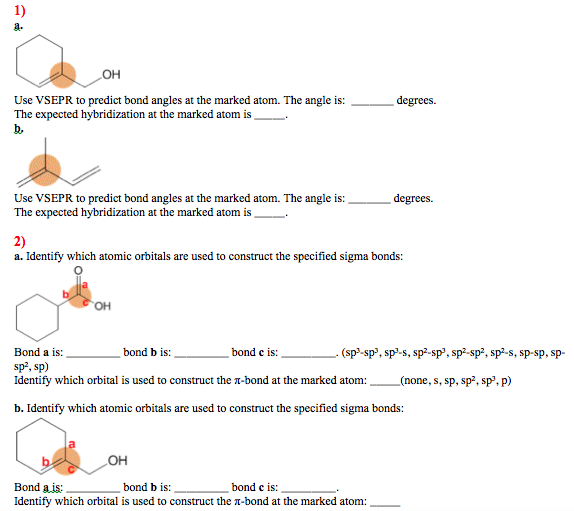 solved-use-vsepr-to-predict-bond-angles-at-the-marked-atom-chegg