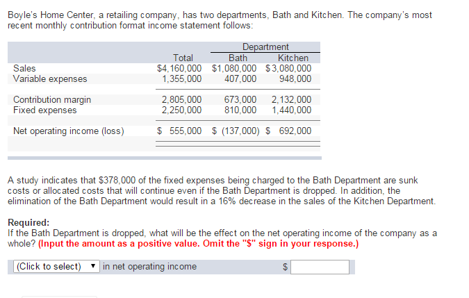 Solved: Boyle's Home Center, A Retailing Company, Has Two | Chegg.com