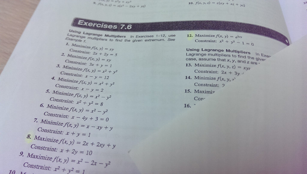 Solved In Exercises 1 - 12, use Language multiple to find | Chegg.com