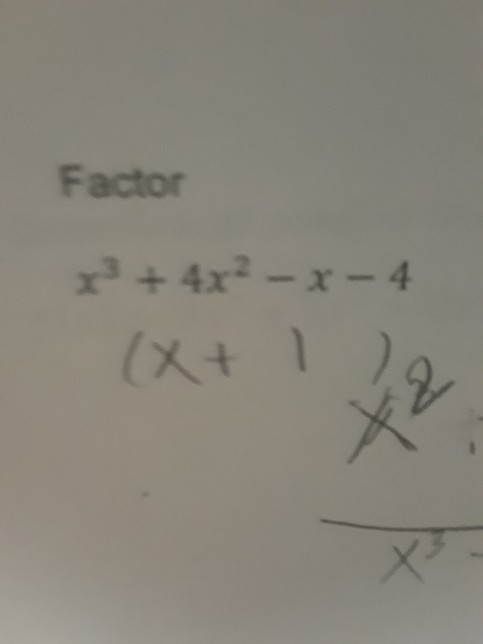 factor x 4 3x 2 1