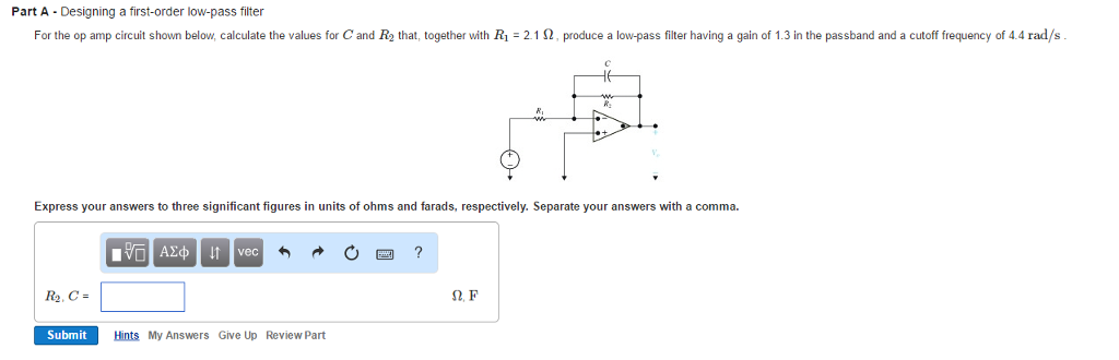 Solved For the op amp circuit shown below, calculate the | Chegg.com