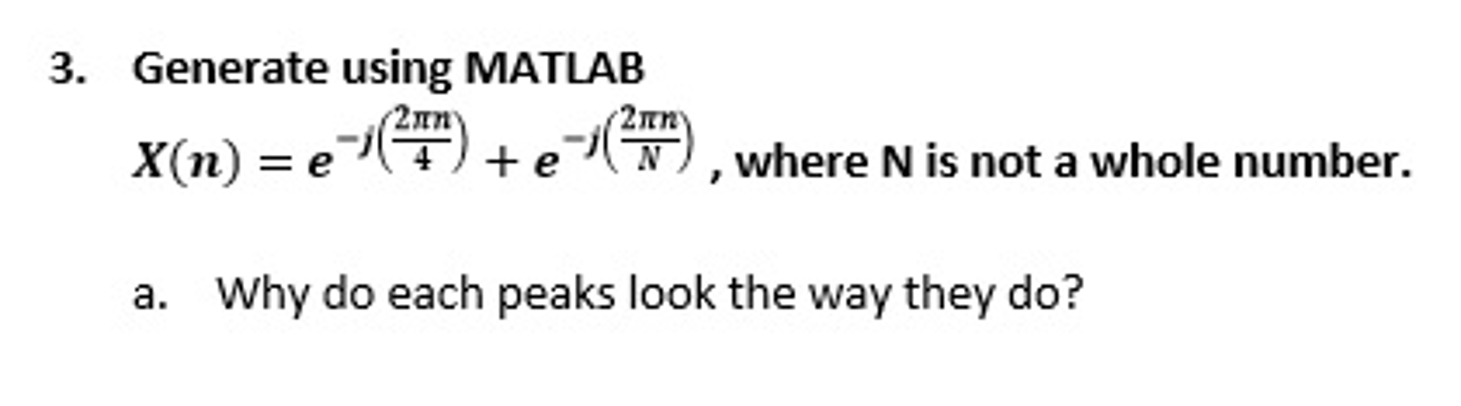 I need a complete solution of given FFT question in